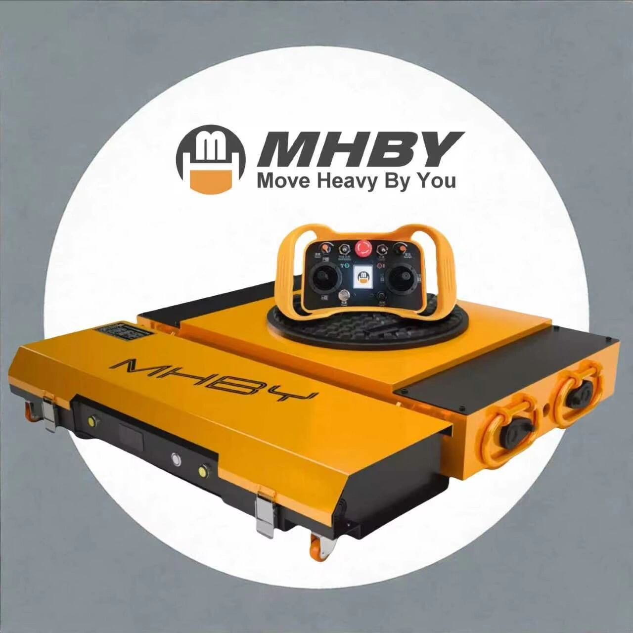 Heavy-Duty Electric Machine Dolly – Motorized Equipment Mover Our heavy-duty electric machine dolly is a motorized handling device designed for loading and transporting heavy equipment safely and efficiently. Ideal for maneuvering machinery in confined spaces where cranes and conventional lifting equipment cannot operate, this electric dolly serves as a reliable auxiliary solution to complement cranes for equipment transportation and relocation. Built for industrial durability, it delivers high load capacity, smooth movement, and precise positioning in tight areas